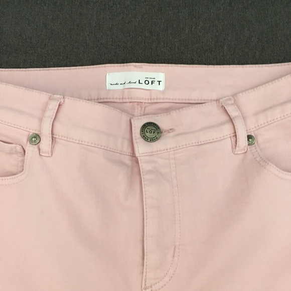 LOFT | Pink Skinny Jeans - Picture 2 of 5
